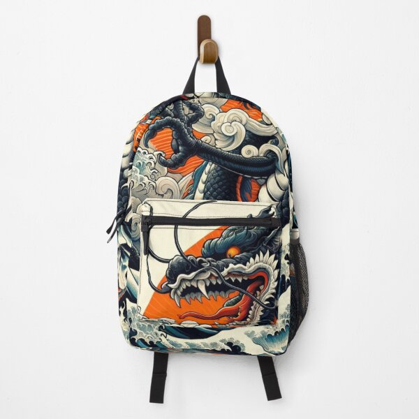 Item preview, Mystic Dragon Amidst the Turbulent Sea designed and sold by WeebWarehouse.