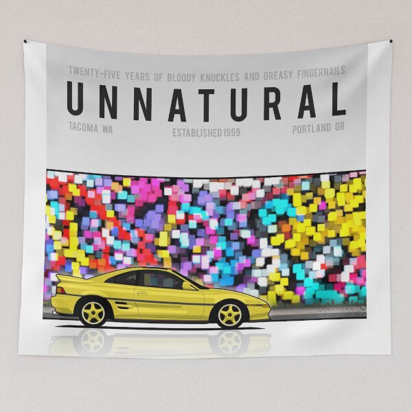 Item preview, Unnatural Car Club PNW: Solar Yellow Sport Coupe SW20 designed and sold by The Last Lugnut.