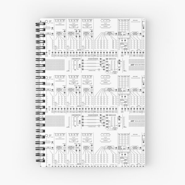 Item preview, Modular Synthesizer Patch Sheet Pattern designed and sold by BeagleDesigns.