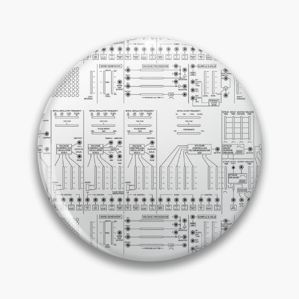 Item preview, Modular Synthesizer Patch Sheet Pattern designed and sold by BeagleDesigns.