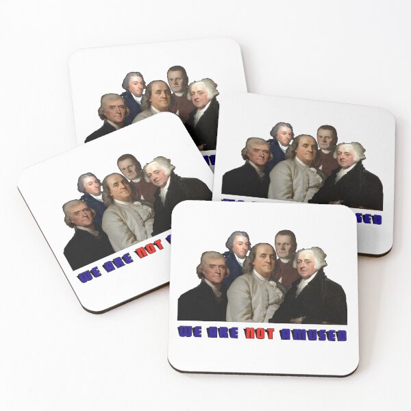 Item preview, Founding Fathers are Not Amused designed and sold by AngryPossum.