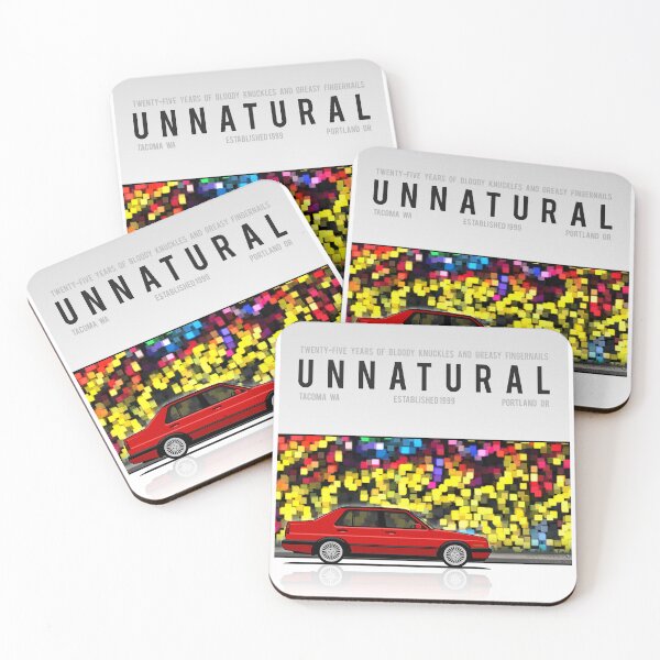 Item preview, Unnatural Car Club PNW: Tornado Red Sedan A2 designed and sold by The Last Lugnut.