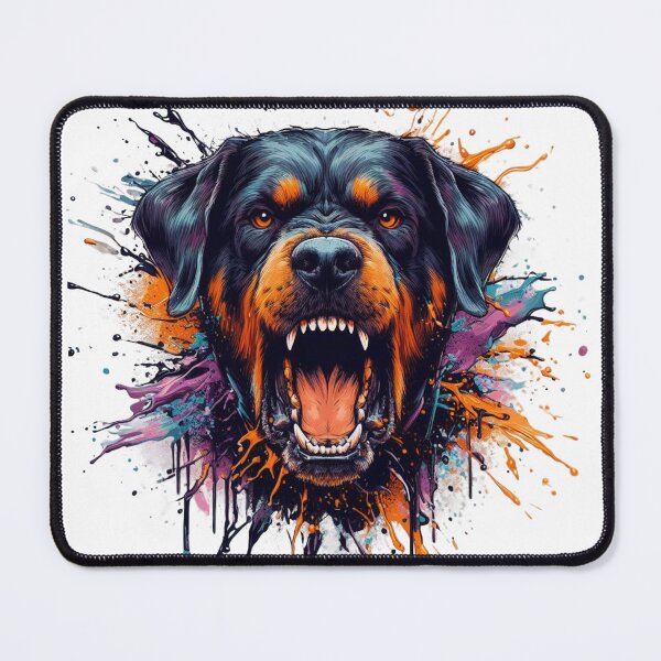 Item preview, painting rottweiler dog designed and sold by Animalia-.