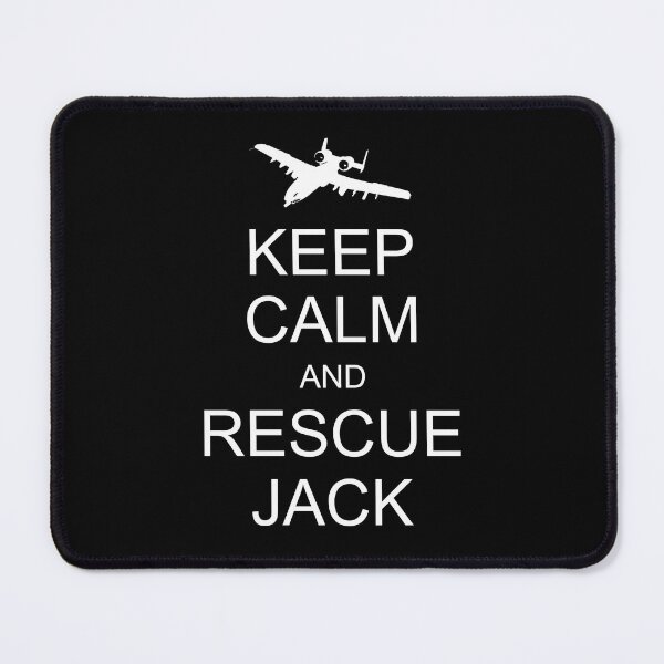 Item preview, Keep Calm and Rescue Jack (White Design) designed and sold by Bad Intelligence.