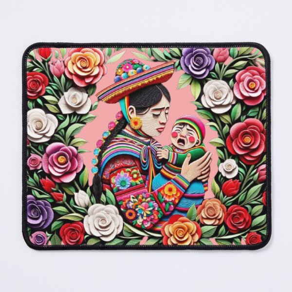 Item preview, Embrace of the Andes: A Peruvian Mother's Tender Contemplation designed and sold by ARVA-Digital.