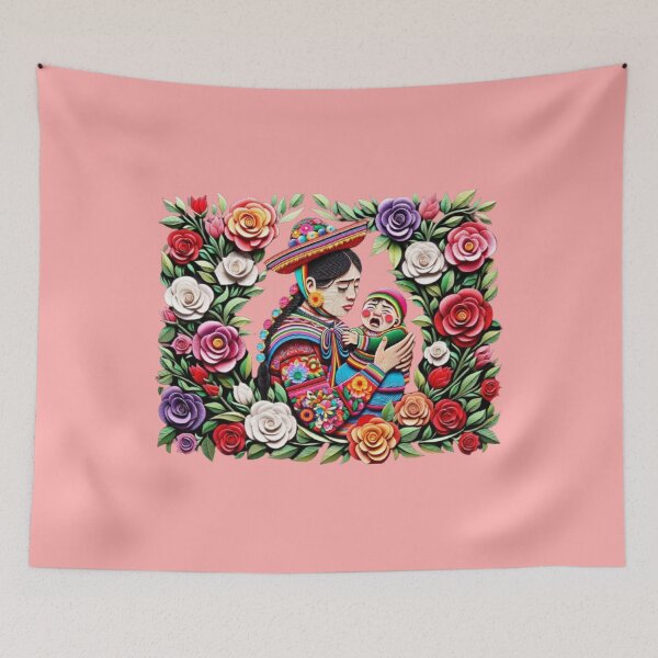 Item preview, Embrace of the Andes: A Peruvian Mother's Tender Contemplation designed and sold by ARVA-Digital.