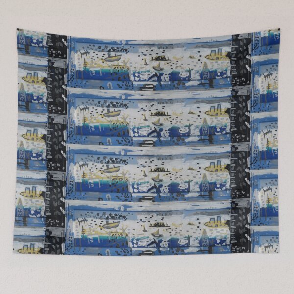 Item preview, Sunny Sunday on the Bay designed and sold by John Douglas.