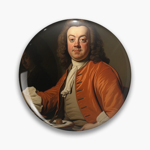 Item preview, William Hogarth | cute style designed and sold by ComicsFactory.