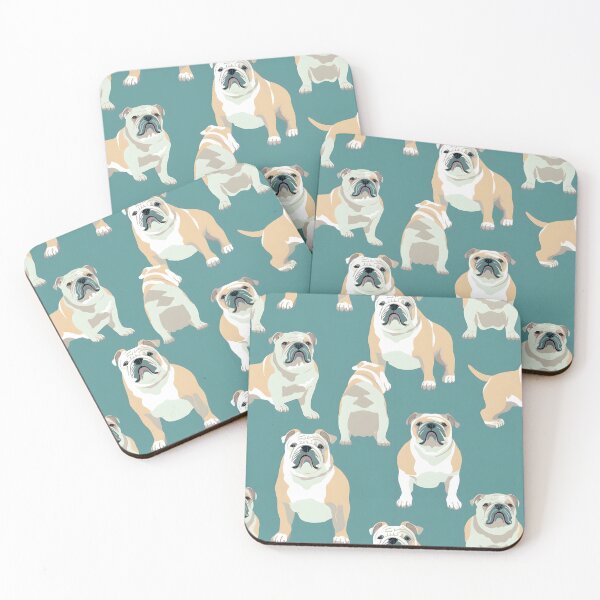 Item preview, Dogs 2 English Bulldog 3 designed and sold by DigitalPatternx.