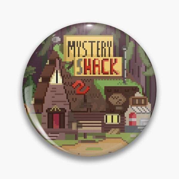 Item preview, Gravity falls mystery shack pixel art designed and sold by inbalcoolart.