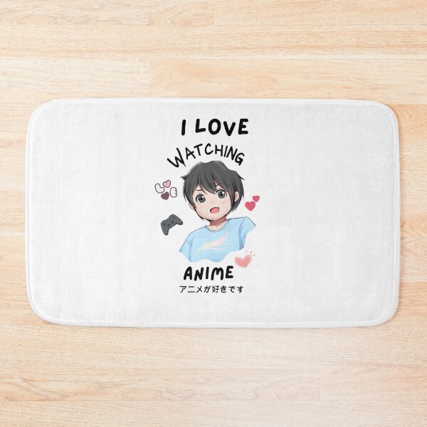 Item preview, I love watching anime cowboy meme  designed and sold by Cosmicworld07.