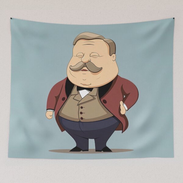 Item preview, William Howard Taftian | cute style designed and sold by ComicsFactory.