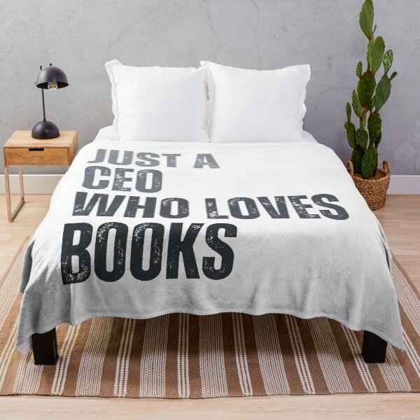 Item preview, Just a CEO who loves books designed and sold by InkDrinker23.