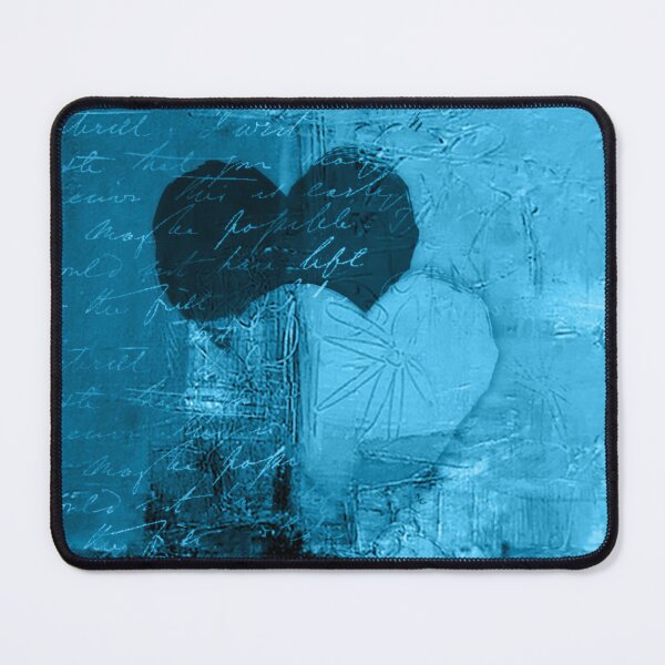 Item preview, Hearts in deep azure satin - series 2 (87) designed and sold by a3-studio.