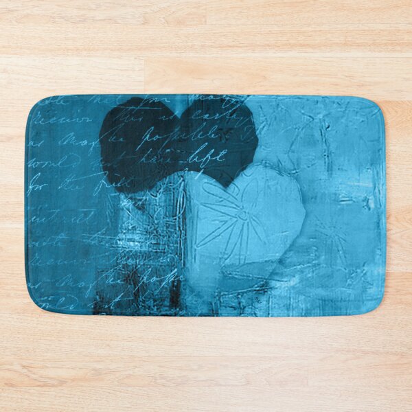 Item preview, Hearts in deep azure satin - series 2 (87) designed and sold by a3-studio.