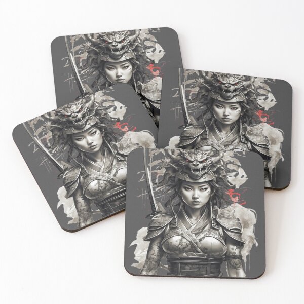 Item preview, Japanese Sumurai Fighter Martial Arts Blurred  Dragon designed and sold by Chonguissa Fashion.