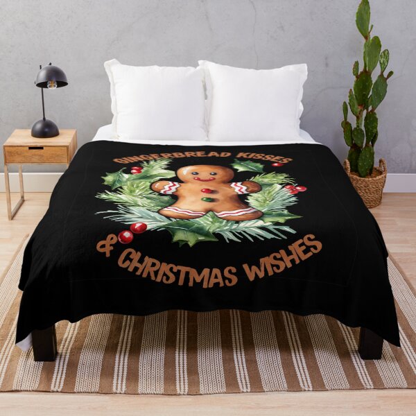 Item preview, Gingerbread kisses, Christmas wishes, Merry Christmas designed and sold by Cerulean-Shop.