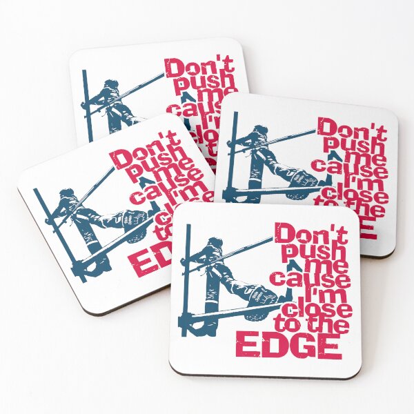 Item preview, Do Not Push Me; Scaffolder;  designed and sold by StickerApe.
