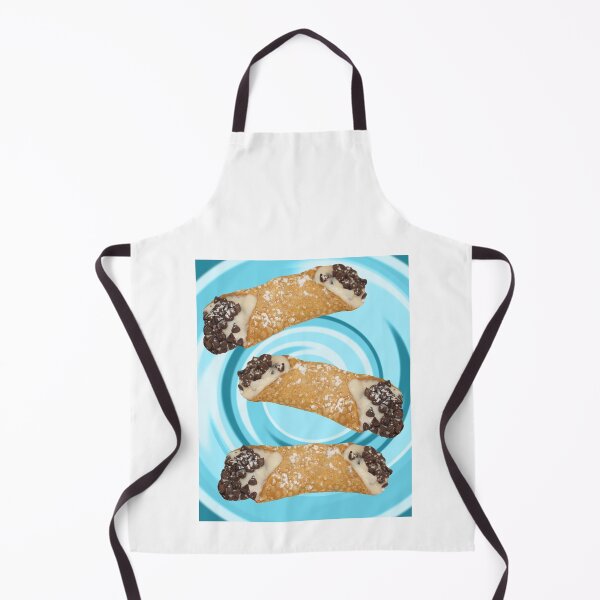Item preview, Cannoli Cool with Blue Twirl Background designed and sold by HoorayDesigns.