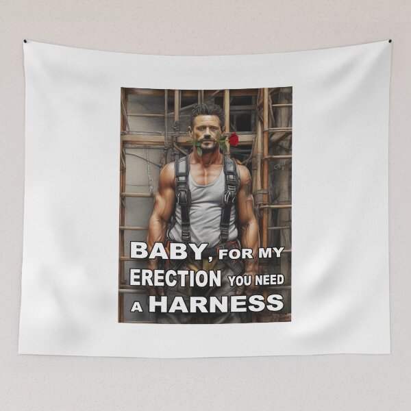 Item preview, Harness for Erection; Scaffolder;  designed and sold by StickerApe.