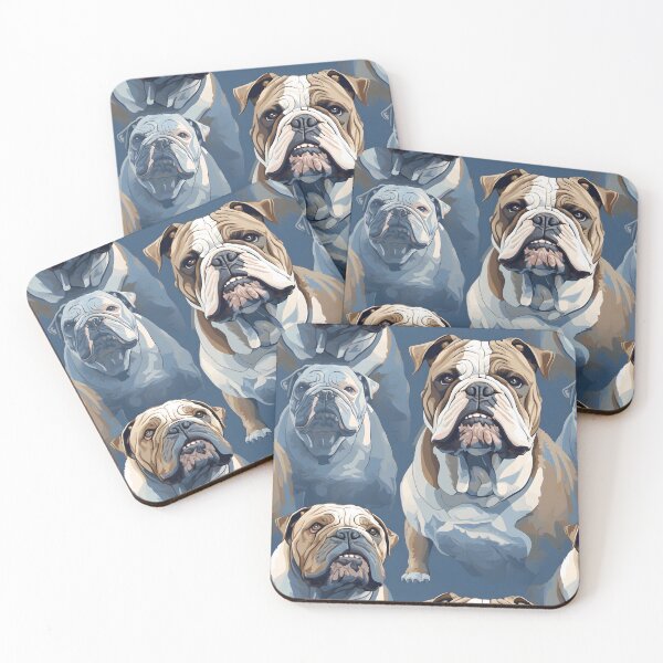 Item preview, Dogs 2 English Bulldog 4 designed and sold by DigitalPatternx.