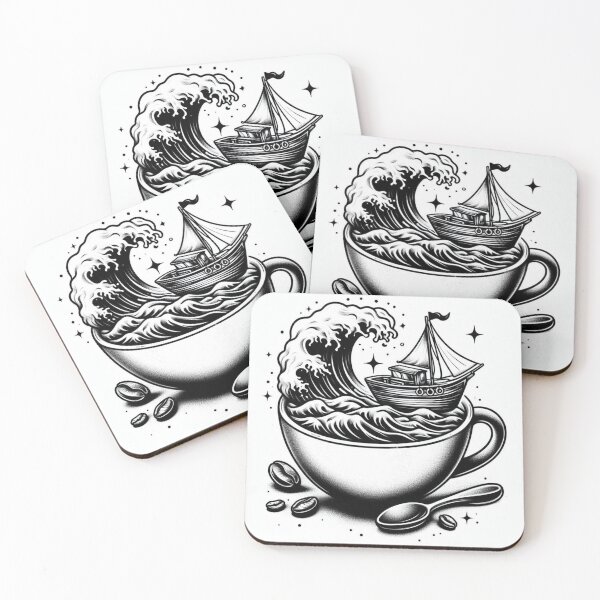 Item preview, wave coffee cup nr1 designed and sold by Skripach.