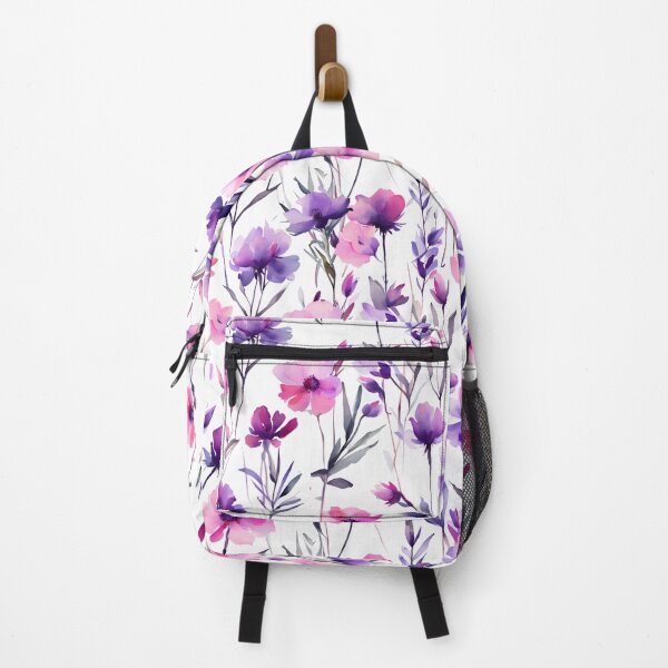 Item preview, Floral Pattern Poppies and Lupines designed and sold by Glimmersmith.