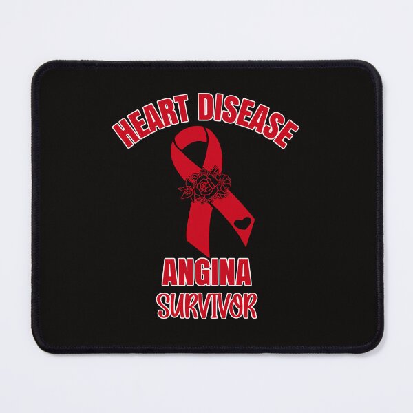 Item preview, Heart Disease - Angina Survivor Awareness Ribbon designed and sold by wordsonly.