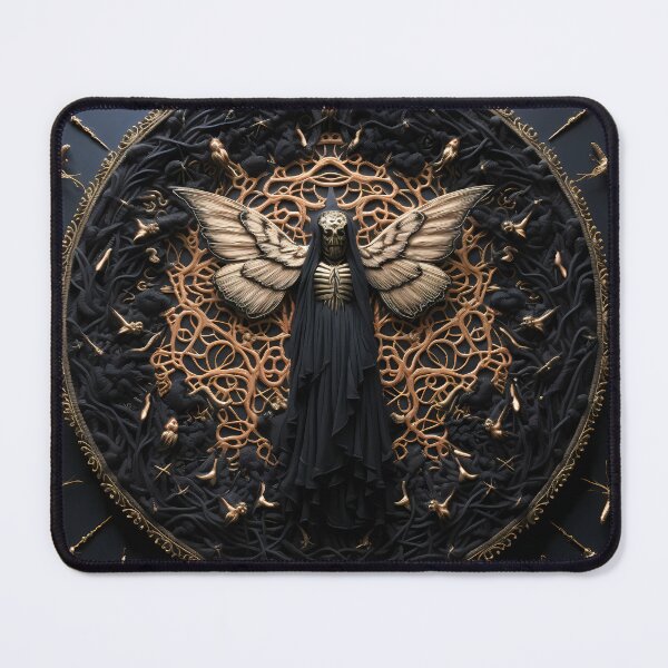 Item preview, Deathshead Embroidery designed and sold by sixblackroses.