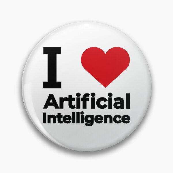 Item preview, I love Artificial Intelligence designed and sold by Moyanana.