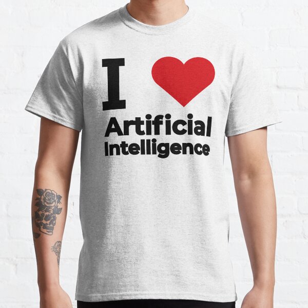 Item preview, I love Artificial Intelligence designed and sold by Moyanana.