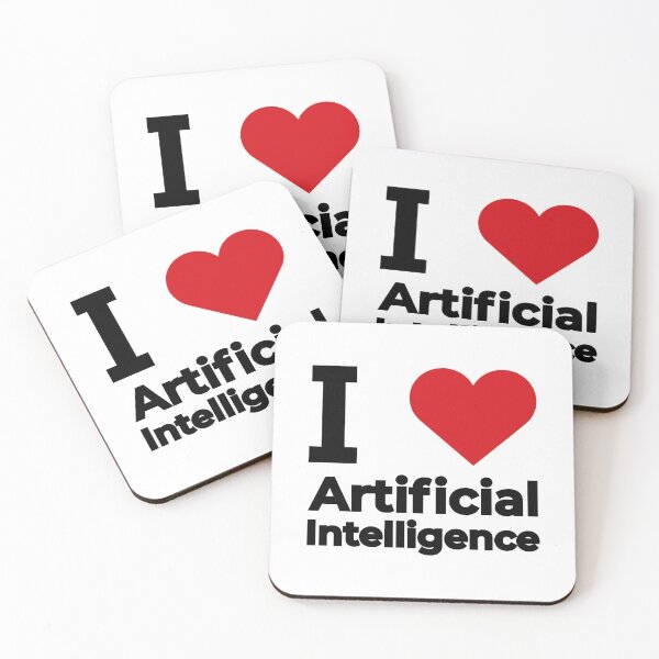 Item preview, I love Artificial Intelligence designed and sold by Moyanana.