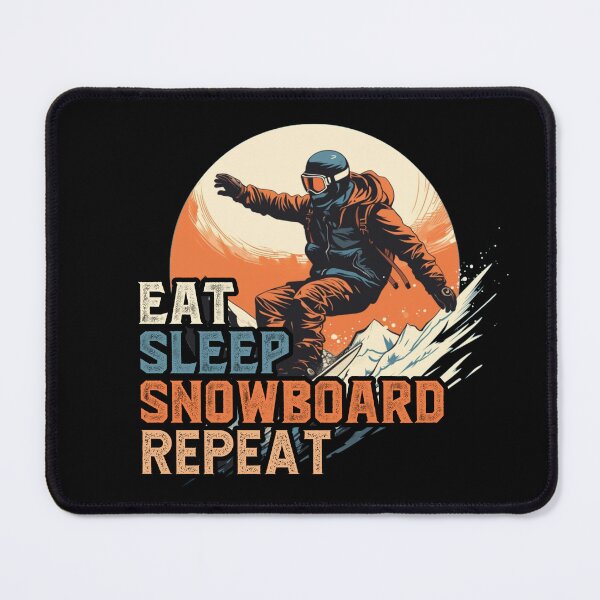 Item preview, Snowboard Enthusiast: Eat Sleep Snowboard Repeat Winter Sports designed and sold by togetherShirts.