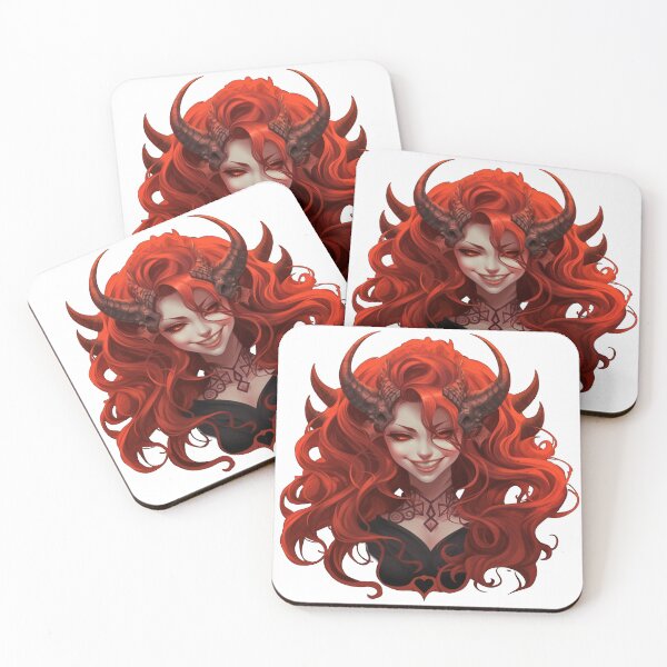 Item preview, Happy smiling succubus designed and sold by GoodThings66.