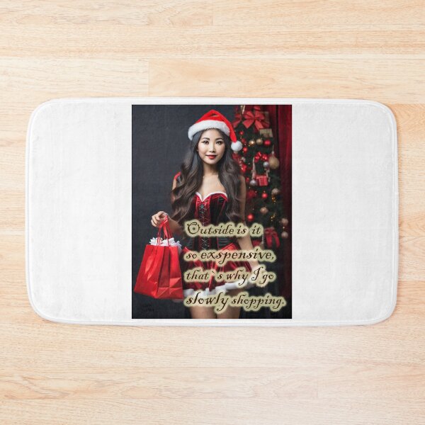 Item preview, Christmas Shopping;  designed and sold by StickerApe.