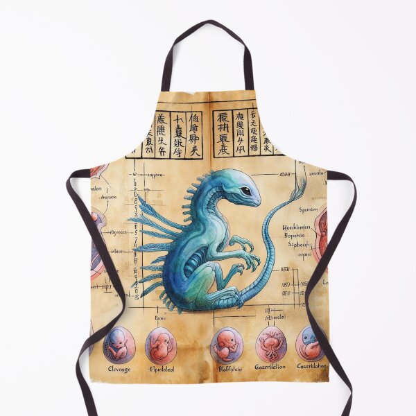 Item preview, Kaiju Medieval Manuscript designed and sold by JaneBawn.