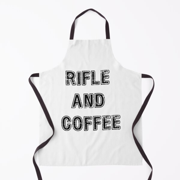 Item preview, rifle and coffee designed and sold by Harmatija Studio.