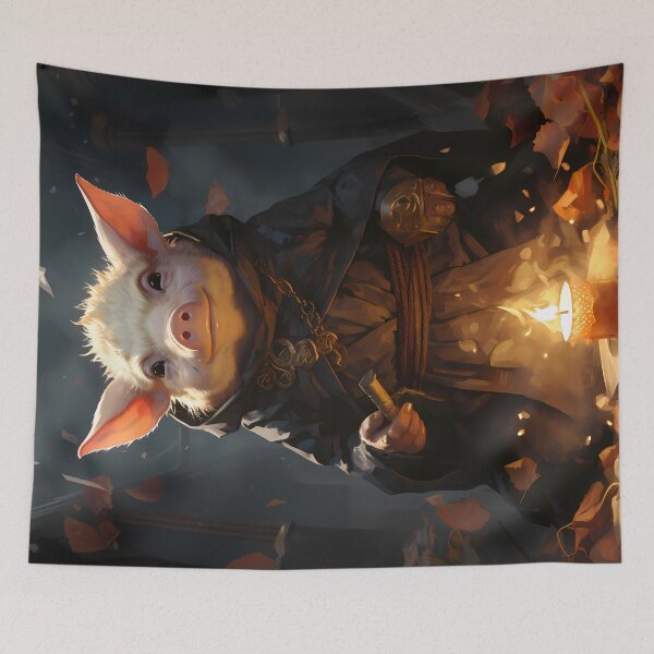 Item preview, Summoner Pig designed and sold by sixblackroses.