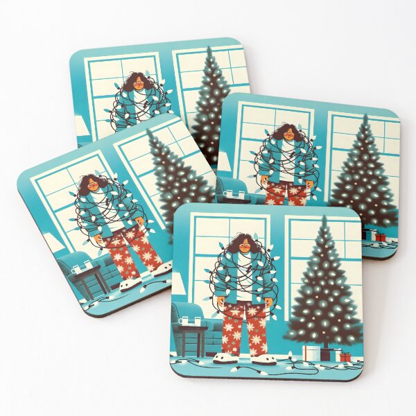 Item preview, Pains of Christmas - Tangled Lights designed and sold by ShePrompts.