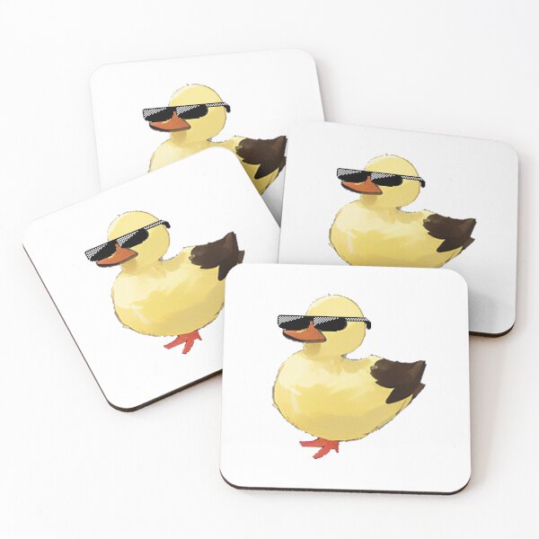 Item preview, Yellow Duck with Sunglasses Funny Cutething designed and sold by Yellowriversss.