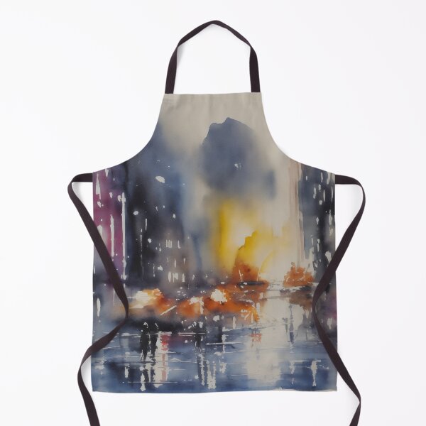 Item preview, City Lights in a Rainy Night designed and sold by EchoRadiant.
