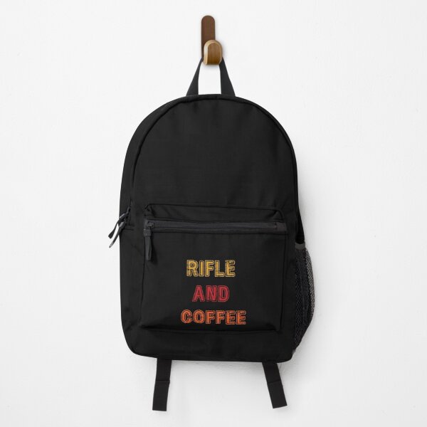 Item preview, rifle and coffee designed and sold by Harmatija Studio.
