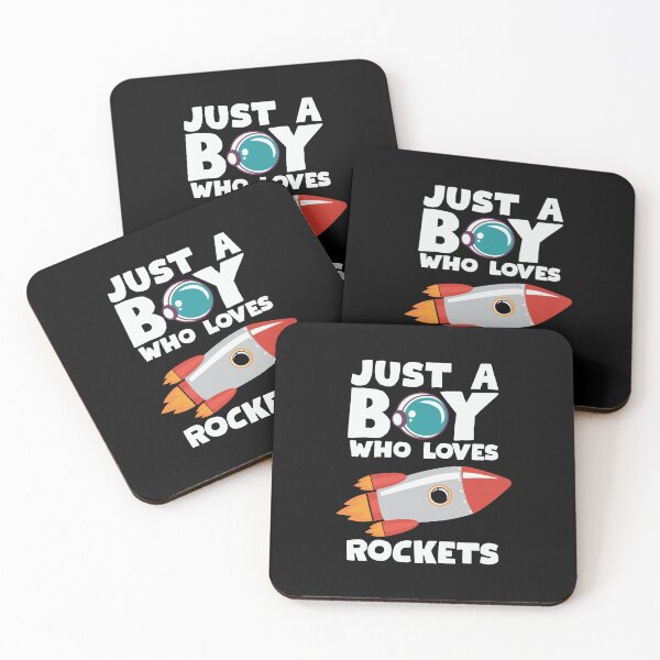 Item preview, Just a boy who loves rockets designed and sold by BorczVisuals.