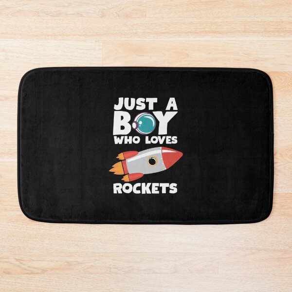 Item preview, Just a boy who loves rockets designed and sold by BorczVisuals.