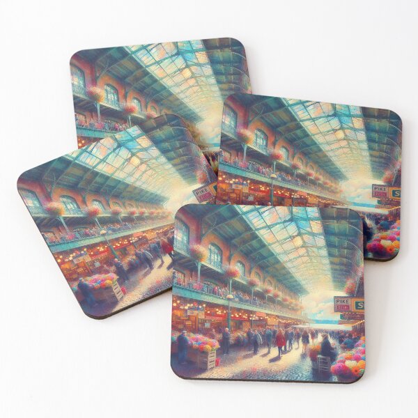 Item preview, Pike's Place Flower Market designed and sold by jcarr30.