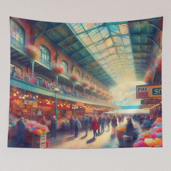 Item preview, Pike's Place Flower Market designed and sold by jcarr30.