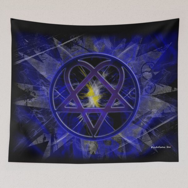 Item preview, HIM_Heartagram_ designed and sold by MusicVibesTee.