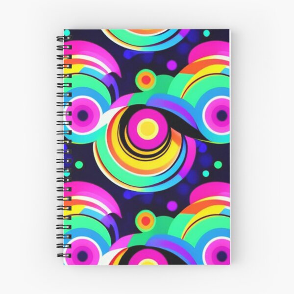 Item preview, Trippy color pattern designed and sold by Flowerslaps.