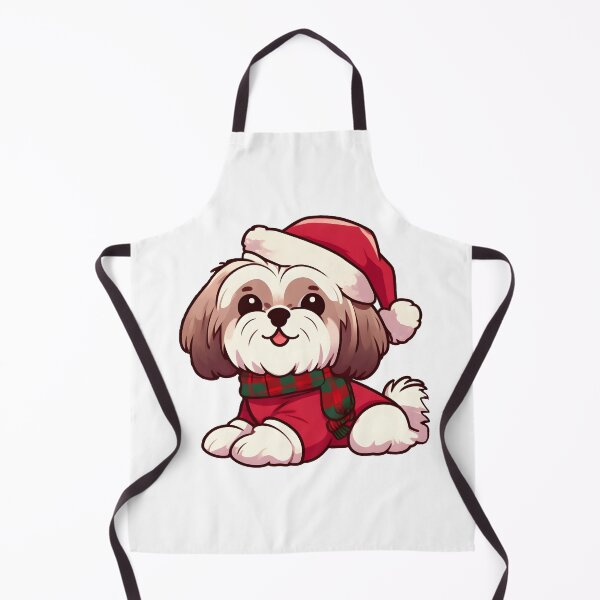 Item preview, Shih Tzu Santa: A Pawsitively Merry Christmas designed and sold by EpicPaws.