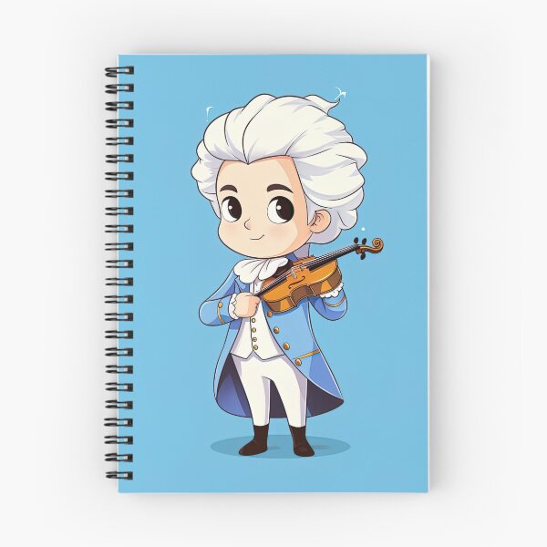 Item preview, Wolfgang Amadeus | cute style designed and sold by ComicsFactory.